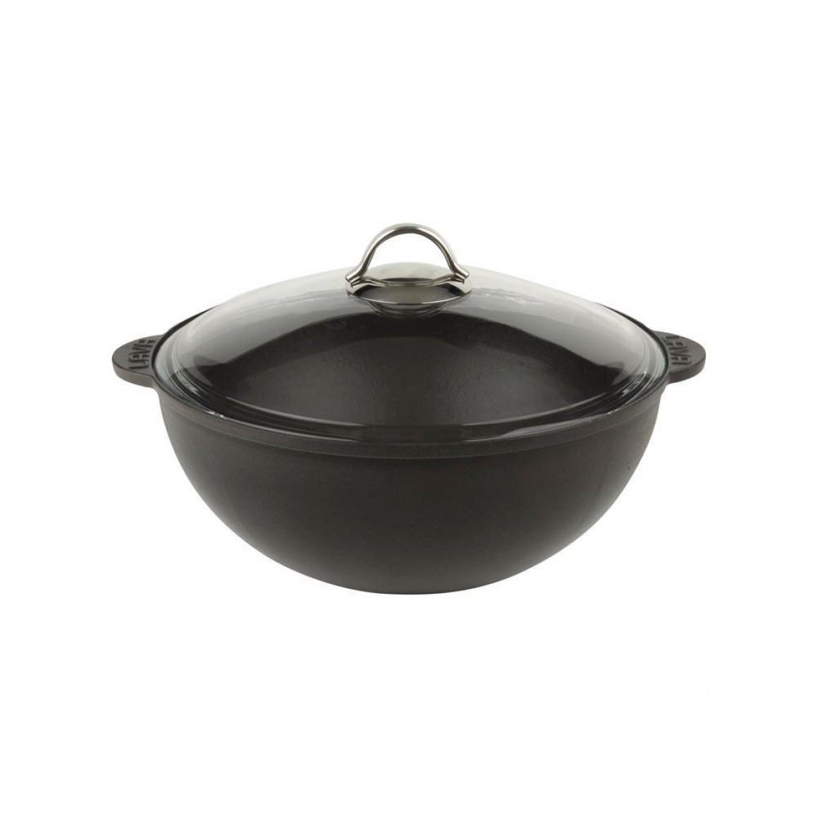 ROUND DEEP CASSEROLE WITH GLASS LID