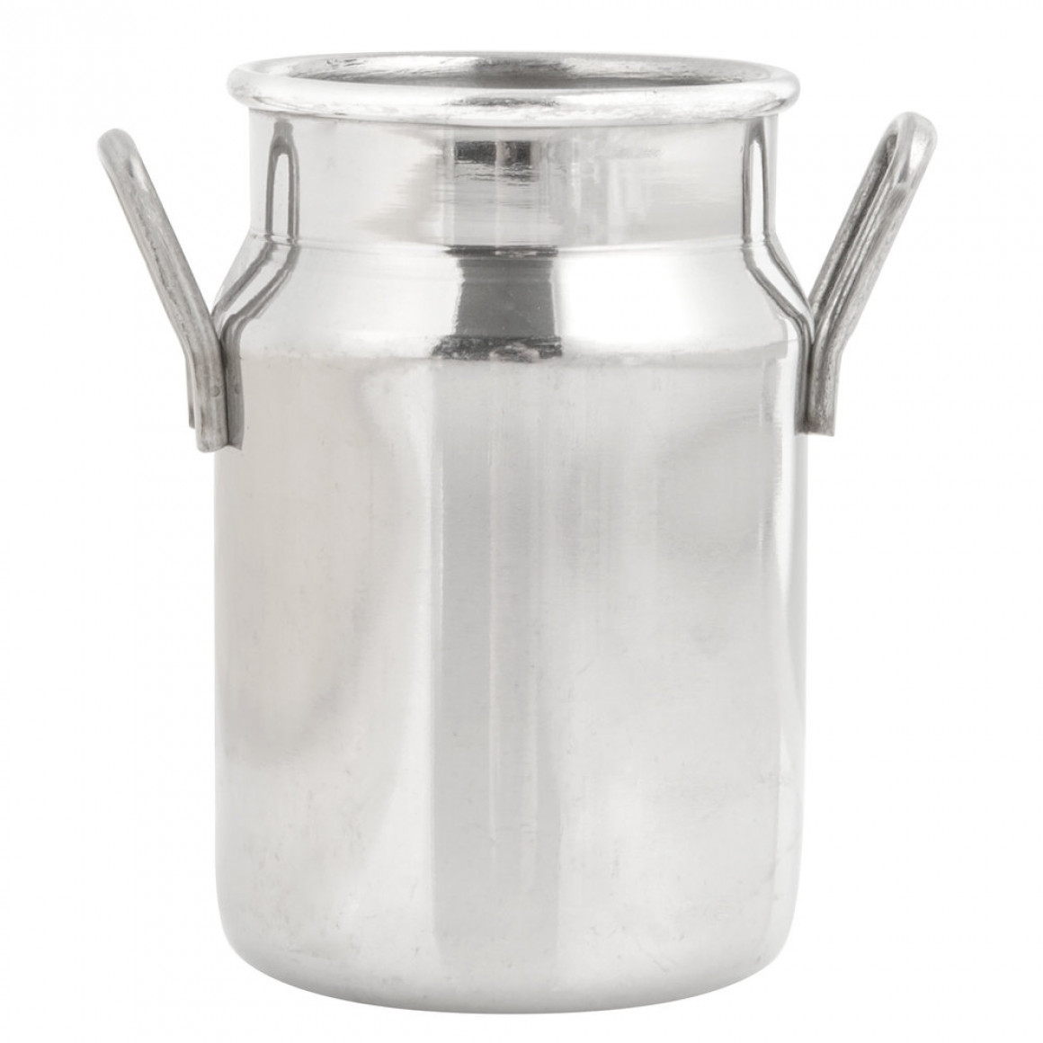 STAINLESS STEEL MILK CAN, 5 OZ.