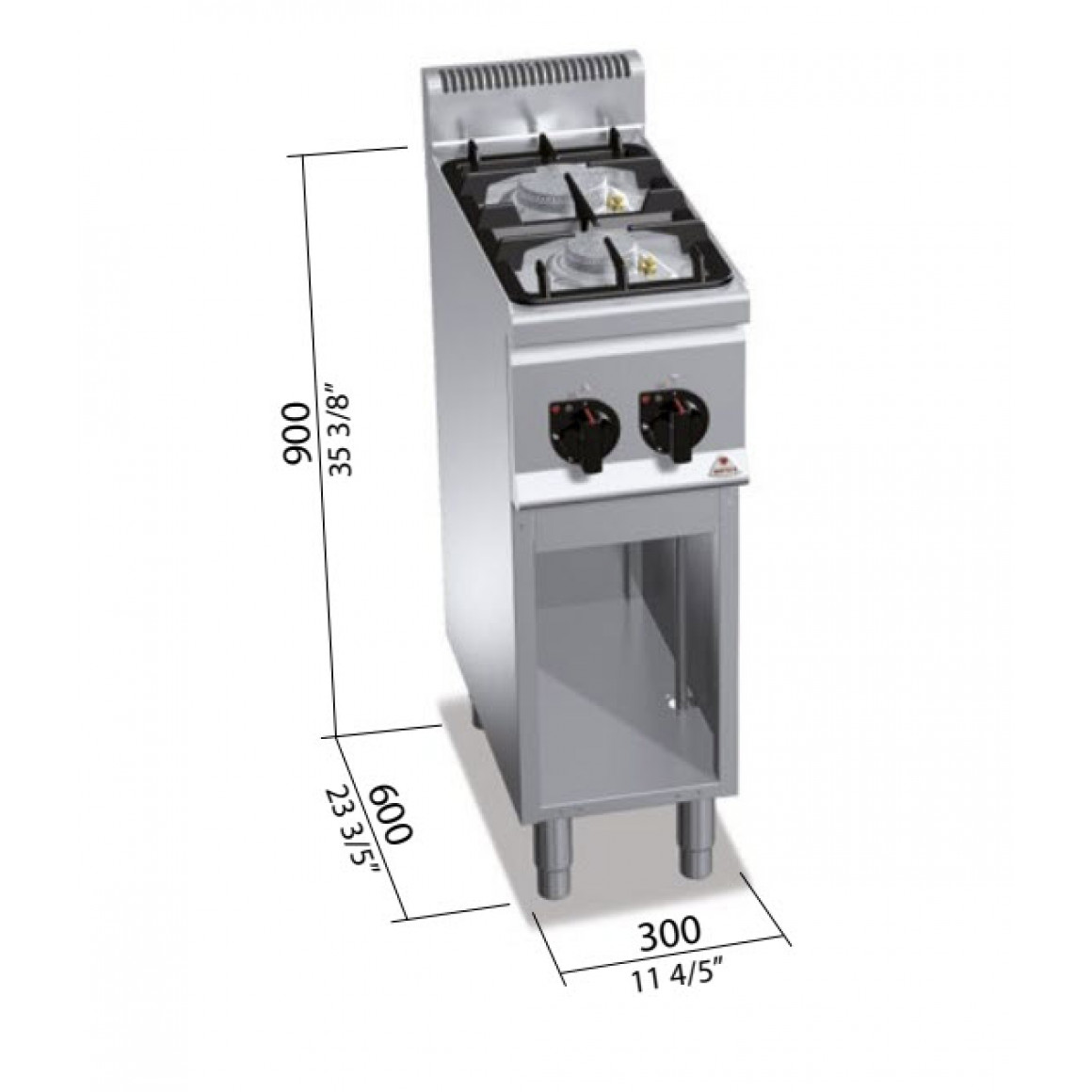 Gas cooker ECO POWER G6F2MPW