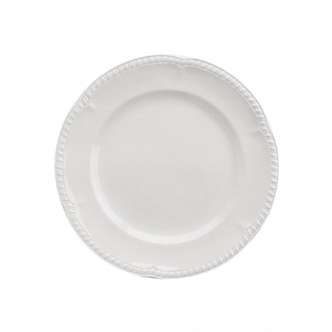 Buckingham White  Plate/D16.5