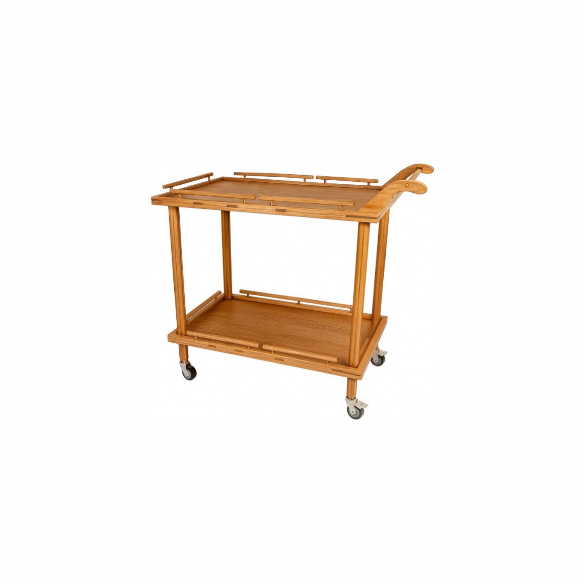 Taxta Servis Arabası – 1 Rəfli