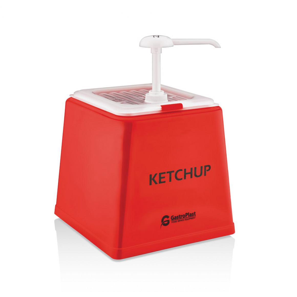 Ketchup  Pump Disp. ( Single )  With ABS Stand new