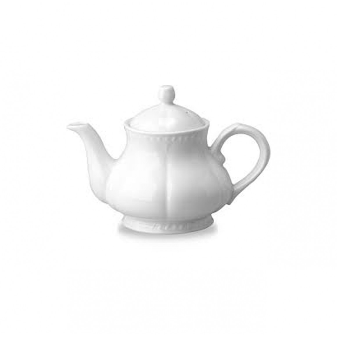 Buckingham White Teapot/112cl