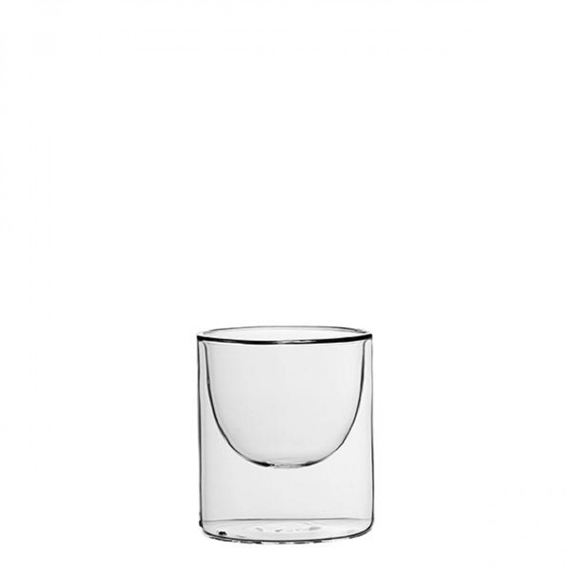 Glass dish double wall/0,17L