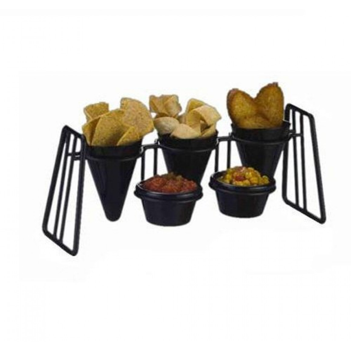 5 Tier fry cone stand